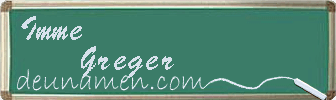 Imme Greger Visitenkarte
